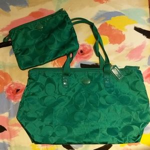 Coach Packable tote